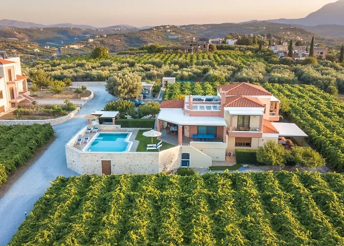 Cretan Vineyard Hill Villa 2